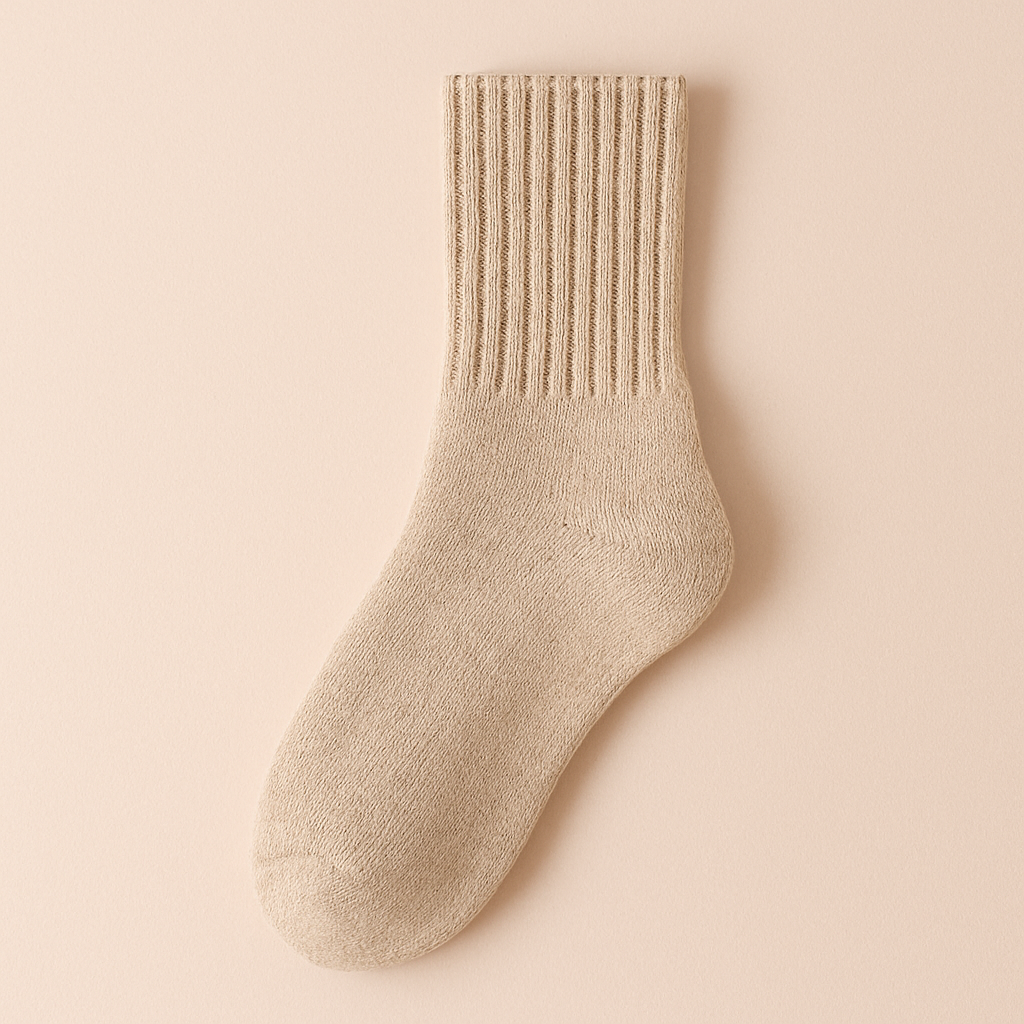 Women’s Winter Thick Wool Socks – Warm, Soft, Breathable (1–5 Pairs)