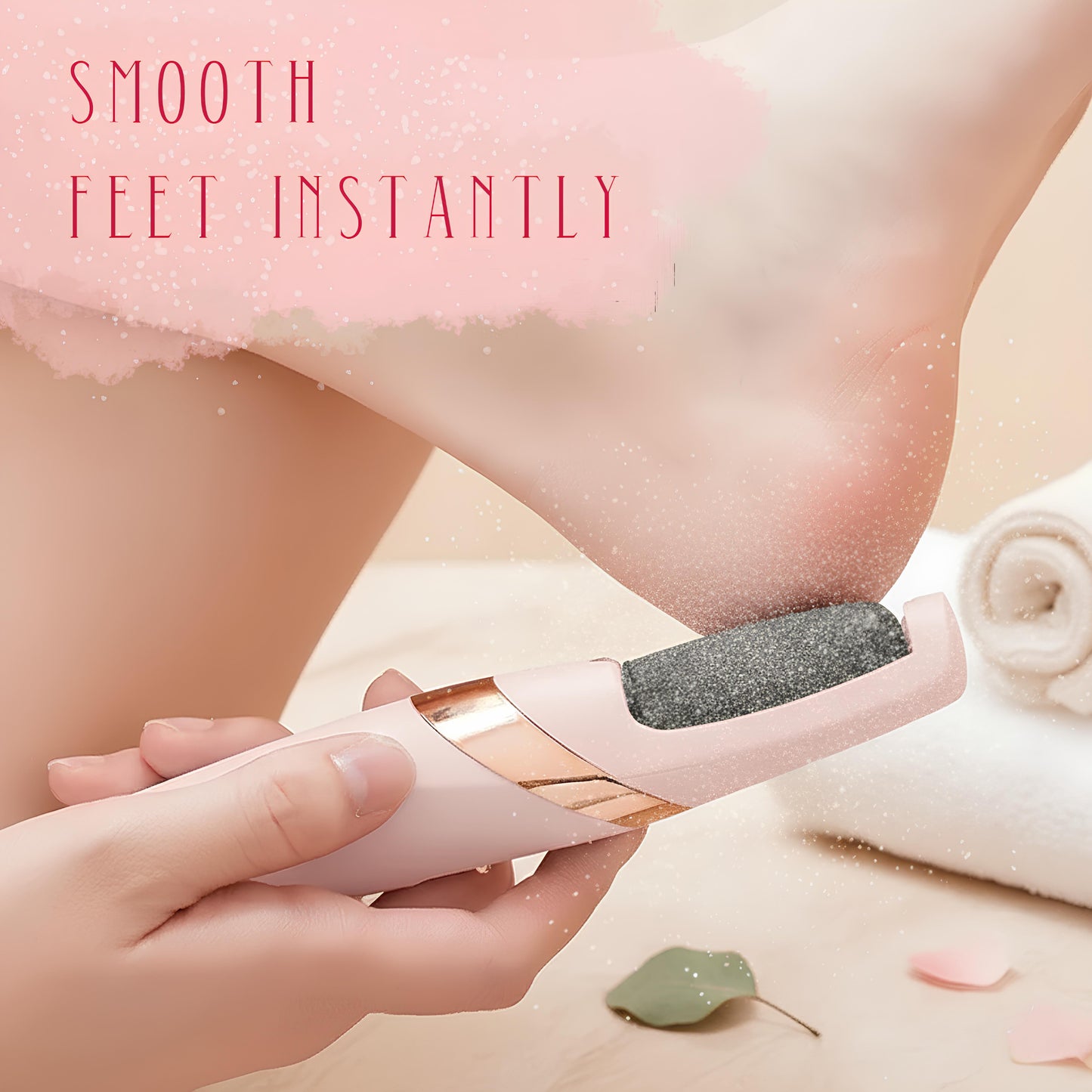 Electric Foot Grinder – Automatic Callus Remover & Pedicure Tool for Smooth, Soft Feet