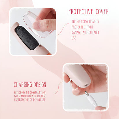 Electric Foot Grinder – Automatic Callus Remover & Pedicure Tool for Smooth, Soft Feet